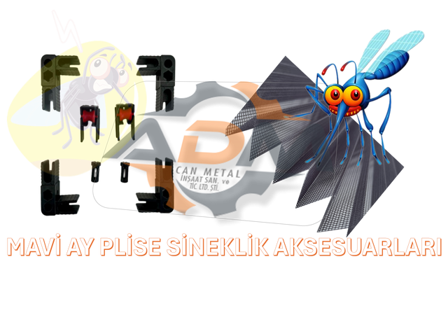Plise Sineklik Aksesuar Seti